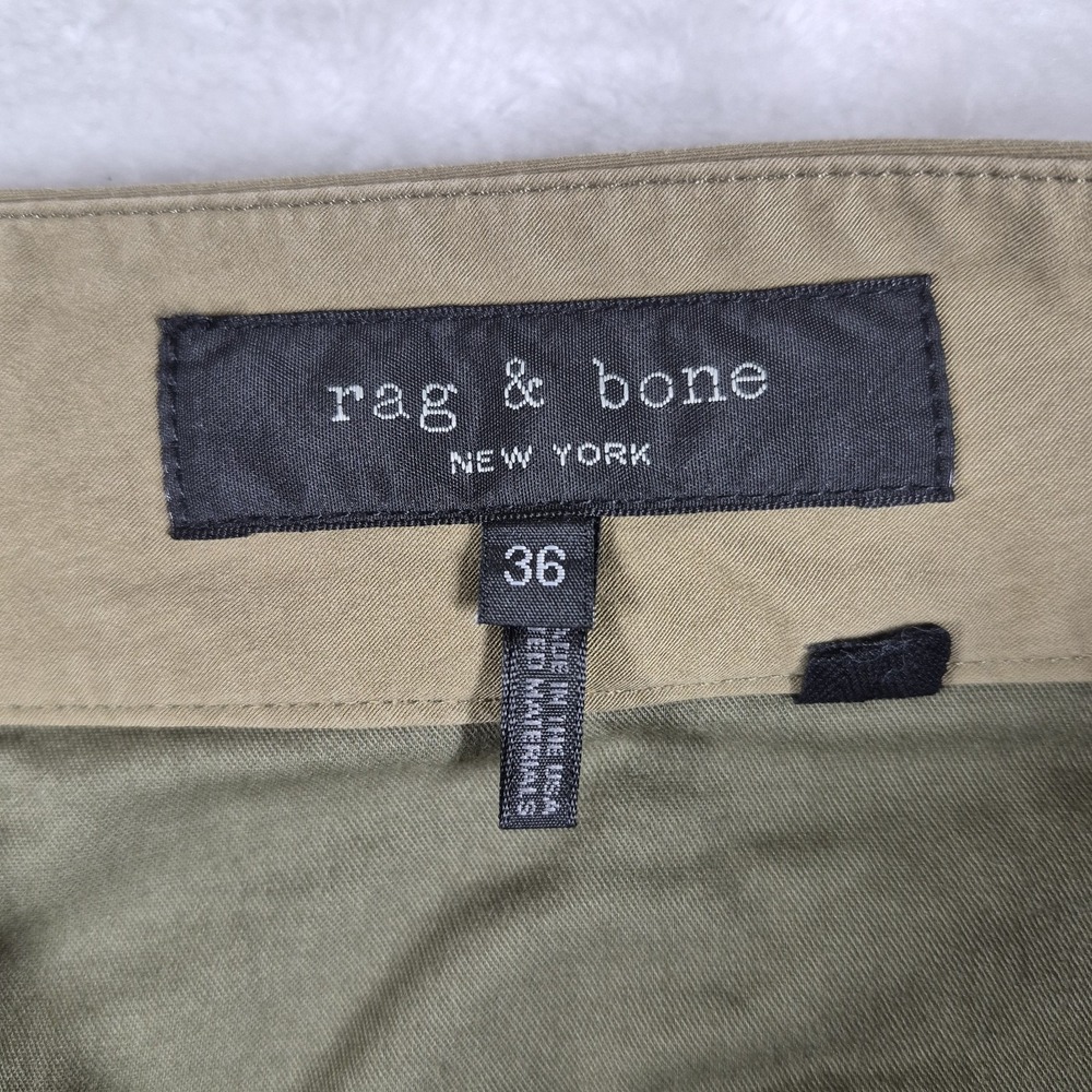 Rag & Bone Cargo Shorts Men's 36 Brown Beige 10" Inseam Outdoors Hike Casual USA - Picture 6 of 10